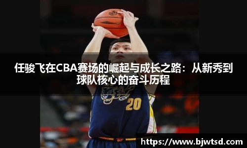 任骏飞在CBA赛场的崛起与成长之路：从新秀到球队核心的奋斗历程
